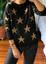 Suéter Estrellas negro taupé  Ref ST0018 |  Black Stars Sweater Ref ST0018