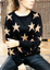 Suéter Estrellas negro taupé  Ref ST0018 |  Black Stars Sweater Ref ST0018